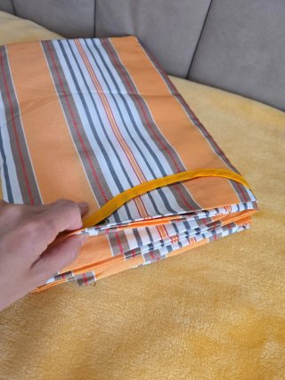 Toldo nuevo a rayas