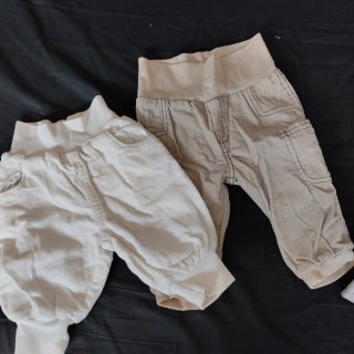Lote 4 pantalones niño 3-6 meses