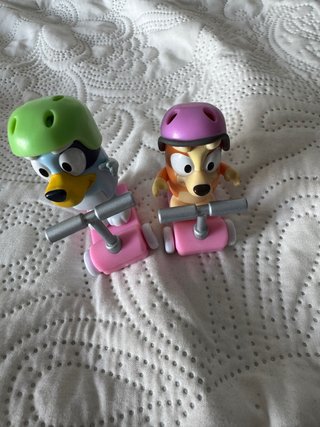 Juguetes Patinete Bluey y Bingo
