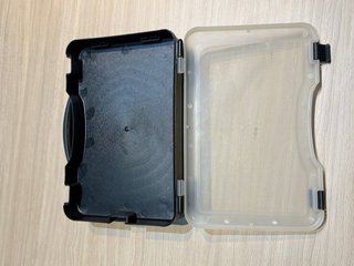 Maletín Doble Multiusos Negro/Gris