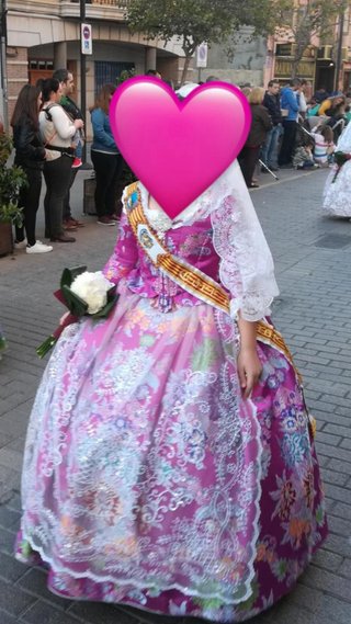 Traje de Fallera siglo XVIII