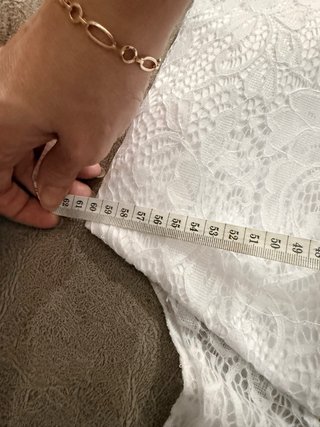 Abito da Sposa in Pizzo Bianco