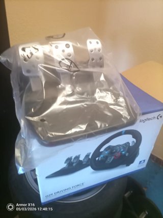 Volante Logitech G29 + Cambio Manual