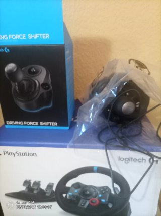 Volante Logitech G29 + Cambio Manual