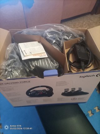 Volante Logitech G29 + Cambio Manual