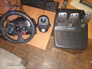 Volante Logitech G29 + Cambio Manual