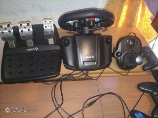 Volante Logitech G29 + Cambio Manual