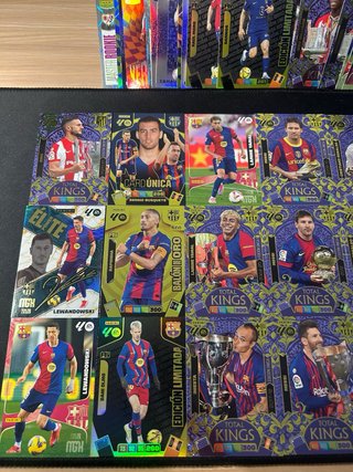 Cromos La liga Adrenalyn LAMINE JAMAL Y MESSI