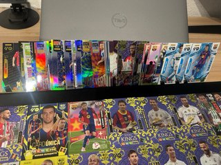Cromos La liga Adrenalyn LAMINE JAMAL Y MESSI