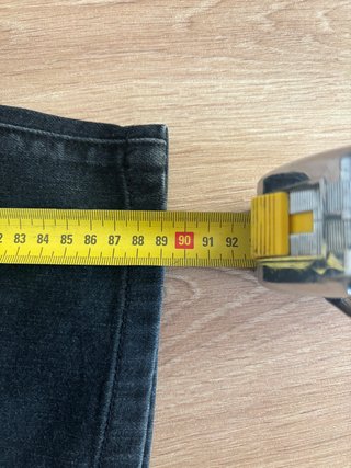 Armani Jeans AJ Black Dark Slim Size S