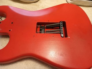 Cuerpo guitarra Aliso 1820gr con tremolo