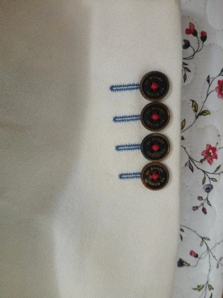Chaqueta El Ganso Talla 46 Beige/Azul