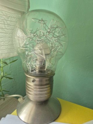 Lámpara  bombilla decorativa
