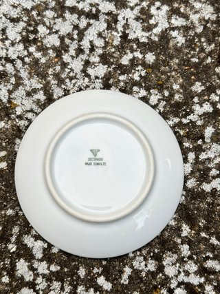 Pack 2 tazas de café con plato