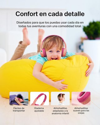 Belkin auriculares inalámbricos niños micrófono