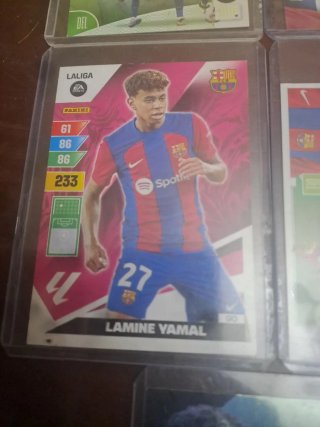 Cromo Lamine Yamal Adrenalyn 23/24 FC Barcelona
