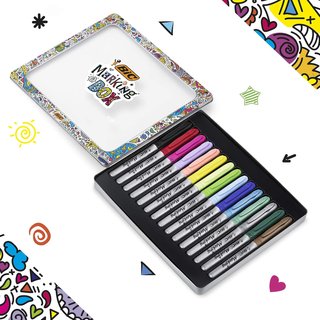 BIC rotuladores permanentes colores surtidos