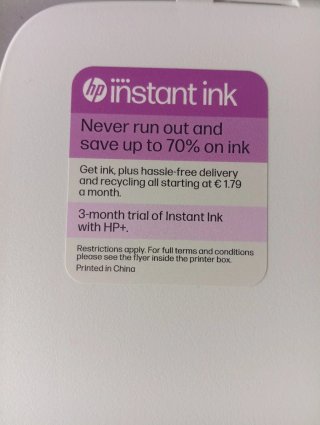 Stampante HP Instant Ink