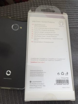 Regalo funda Jelly cover vodafone