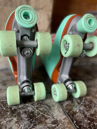 Patines Apolo Turquesa y Rosa (35-38)