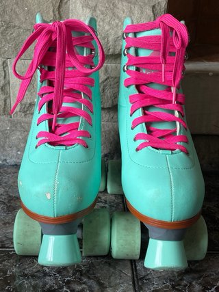 Patines Apolo Turquesa y Rosa (35-38)
