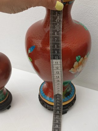 Vasi cinesi cloisonné vintage