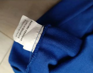 Vestito donna blu con spalle scoperte