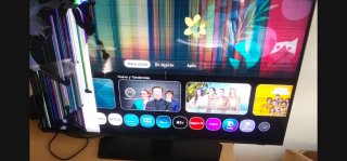 Televisor Samsung 40 Negro para piezas Neo Qled 43