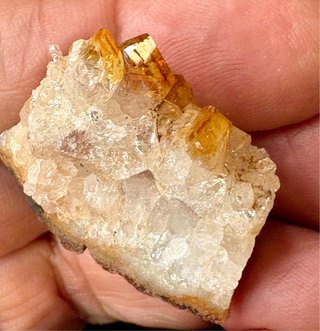 Lote Mineral : Cuarzo Citrino y Lapislázuli