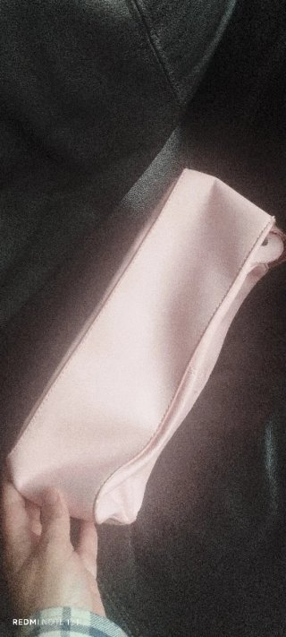 Bolso rosa bebé