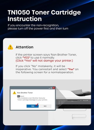 Toner nero ad alta produttività compatibile Brother