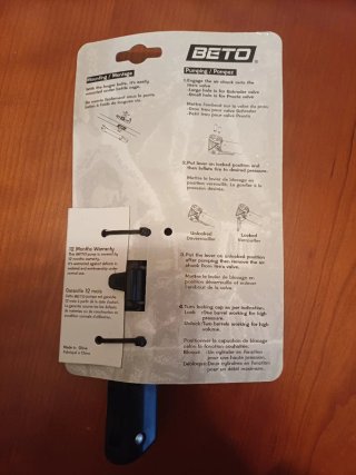 Bomba de Bicicleta Beto Pocket Pump