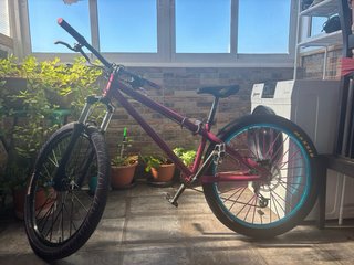 Bici Stunt Morada