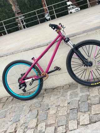 Bici Stunt Morada