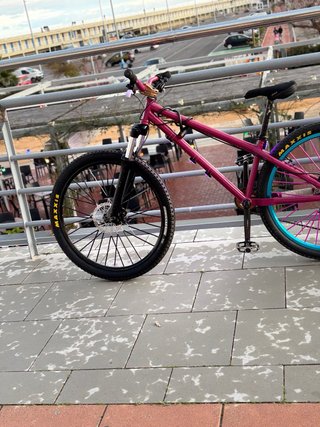 Bici Stunt Morada