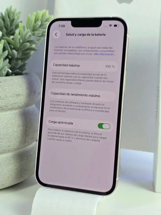 NUEVO iPhone 13 Blanco 100% Bateria 128gb