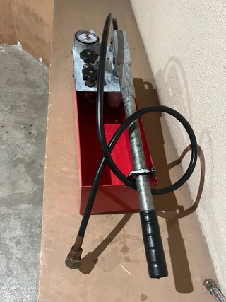 Rothenberger RP50 bomba prueba presión 60 bar