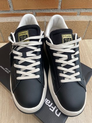 Zapatillas D.Franklin Negras y Blancas