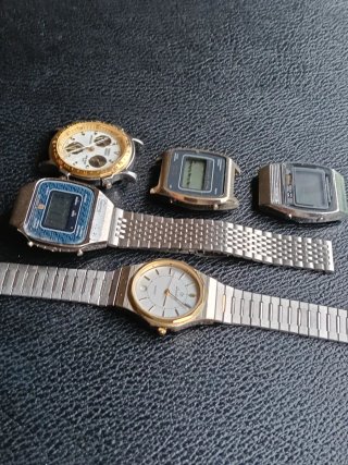 Lote 4 orologi vintage anni '80