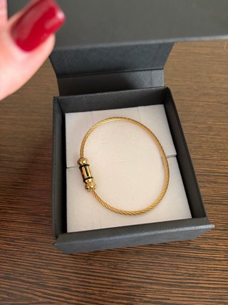 Pulsera Guess Hombre Dorada