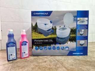 WC Portátil Campingaz 20L + Regalo