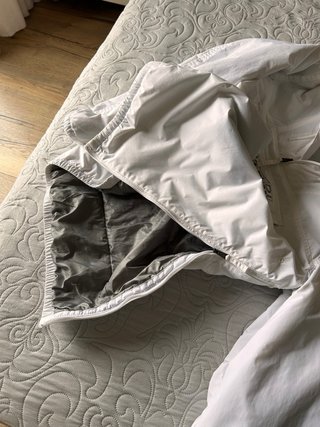 Chaqueta Napapijri Blanca con Capucha