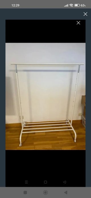Perchero organizador de ropa