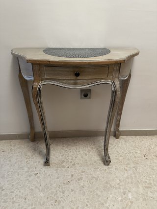 Mesa Auxiliar y Espejo Decorativo Entrada