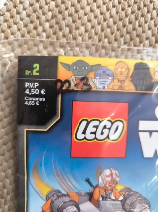 Revista Lego Star Wars #2 Luke Skywalker