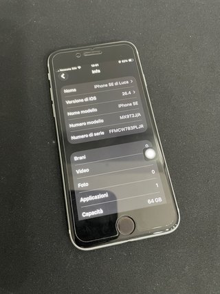 iPhone SE 2a Gen 64GB Argento