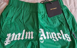 Palm Angels Pantaloncino L Mare Verde