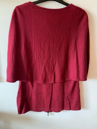 LAUREN VIDAL Jersey/Blazer Rojo Talla S