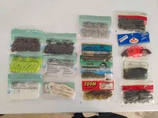 Lotes de señuelos de pesca variados