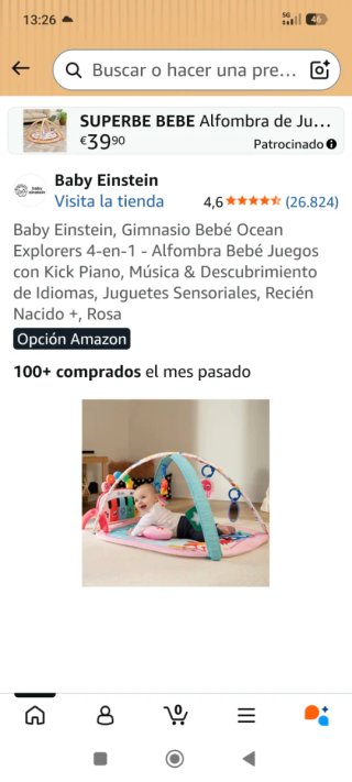 Gimnasio para bebé Baby Einstein
